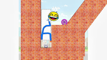 DRAW TO SMASH: Logic Puzzle Levels 107 to 114 || (ASMR Gameplay Infinity, Draw 2 Save) BM YT