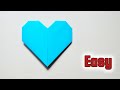 HOW TO MAKE A PAPER HEART EASY