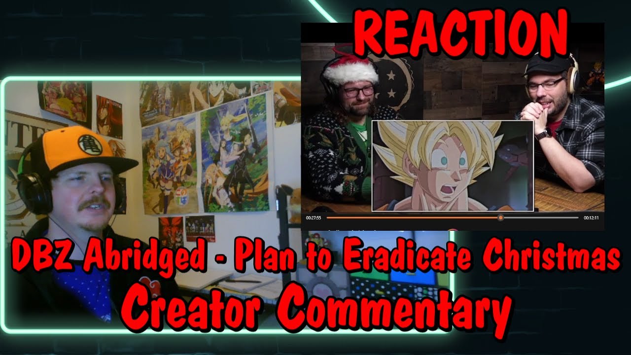 Сокращенный комментарий создателя Dragonball Z | План по искоренению Рождества РЕАКЦИЯ