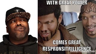 Key & Peele - With great power comes great respronsitrillitrance😄 Reaction