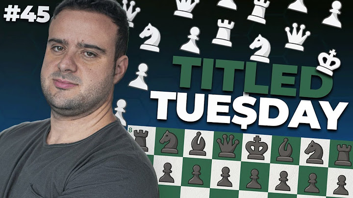 PELEANDO EN EL TITLED TUESDAY! #NAKAMURA #CARLSEN #FAUSTINOORO #45