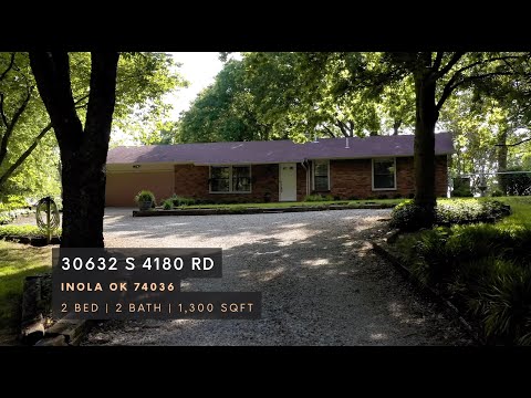30632 S 4180 Rd, Inola, OK home video tour
