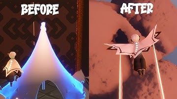 Trick Teleport Directly to Finish Race in the Valley of Triumph | Trick Moomin tent | Sky cotl