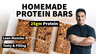 Tasty Homemade Protein Bar | High Protein Snack | Yatinder Singh