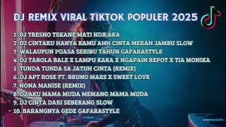 DJ TRESNO TEKANE MATI NDX AKA🎶🎧 DJ TIKTOK TERBARU 2025 – DJ REMIX MAMAN FVNDY