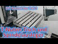 DIY Fräse aus Beton Teil 6: T-Nuten Tisch und erste Bewegungen!