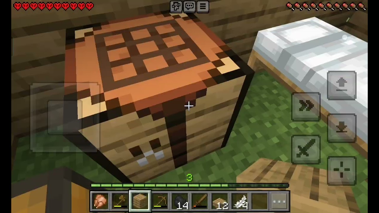 Playing Minecraft hardcore for the first time (part 1)