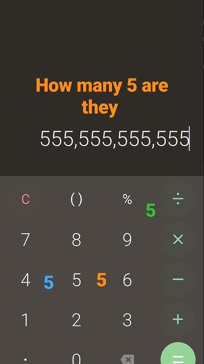 How Many 5 Are They YouTube count-how-many-5-are-there-short-yt-short-deep-art-viral