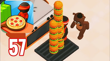 Fine Guys Level 10 MAX - Pizza Ready! - Part 57 - Gameplay Walkthrough (Android, iOS)