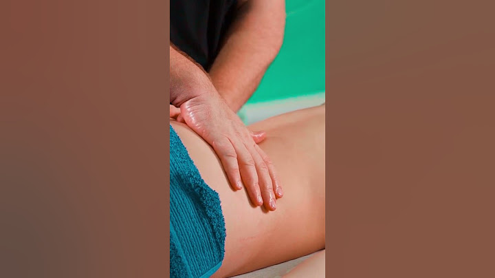 Deep tissue back and lower back massage for student Lisa #backmassage