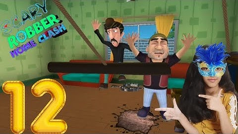 scary robber home clash level 12 | Logged off | Gameplay Walkthrough  | iOS android