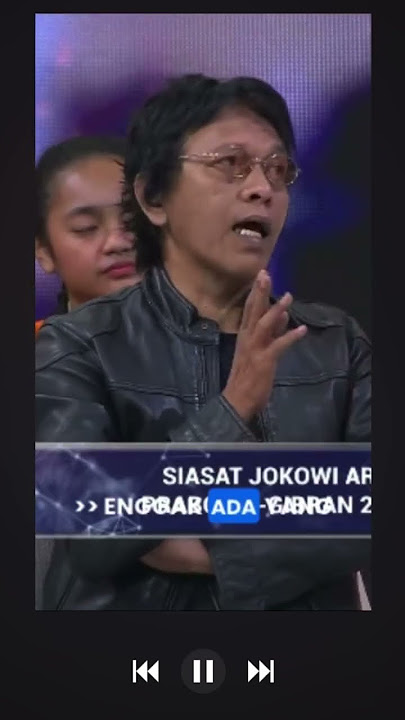 Jokowi hanya politisi bukan negarawan. #rockygerung #jokowi #gibran #beritaterkini #adiannapitupulu