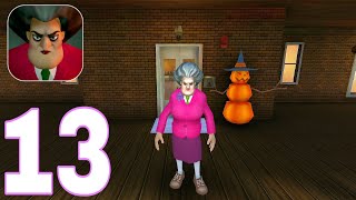 Scary Teacher 3D| New Halloween Update | Gameplay Walkthrough | PART 13 (iOS, Android)