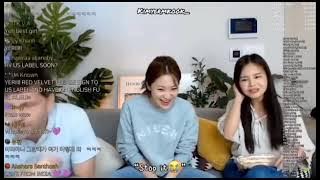 JUNGRI - JUNGKOOK & YERI REACTION WHEN SUMMER TALK ABOUT BTS!!