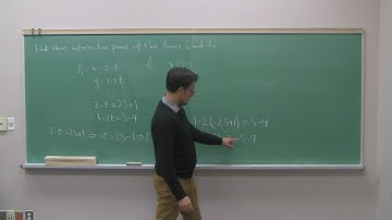 Labtube-(Math1229)-Intersection of two lines