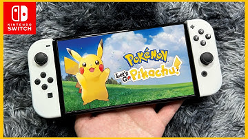 Pokemon Let’s Go, Pikachu! on Nintendo Switch OLED Gameplay