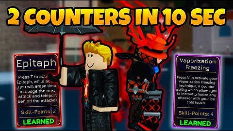 [YBA] KC Vamp can counter every *10 SECONDS* (Its Crazy)