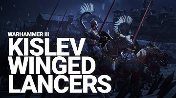 Kislev Winged Lancers Unit Spotlight | Total War: WARHAMMER III