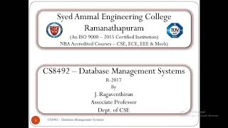 Distributed Database Part 1
