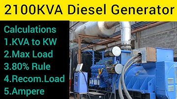 Diesel Generator (2100KVA,11KV)