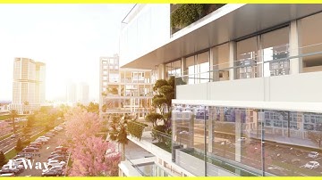 Highrise luxury apartment 3D Walkthrough - Town 3D Animation