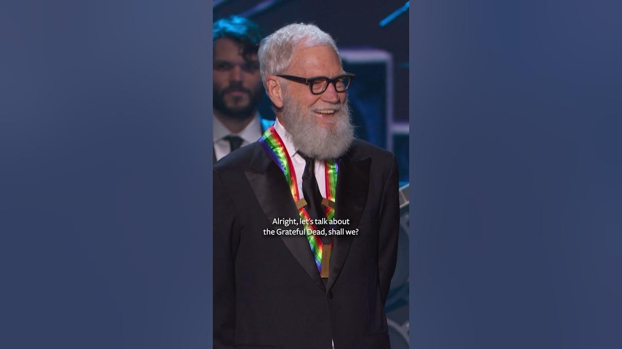 David Letterman honors the Grateful Dead 2024 Kennedy Center Honors