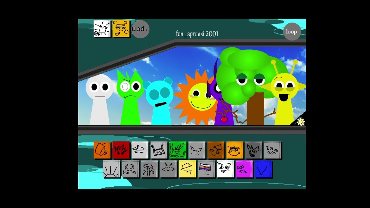 Jugando a Sprunki 1999 | IanFan7's Videos