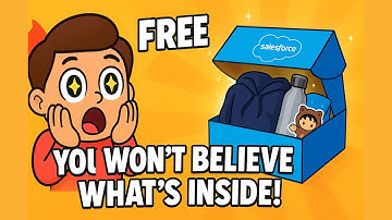 Salesforce Sent Me a SECRET Gift… (Unboxing Surprise!) | Salesforce Developer Swag #salesforce