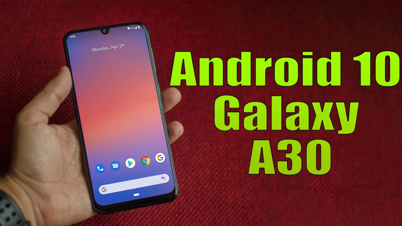 Install Android 10 on Samsung Galaxy A30 (Pixel Experience ROM) - How ...