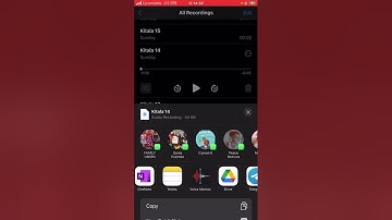 How to rename voice memos IPhone