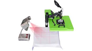 Upgrade Your Heat Press with Laser Accuracy – Watch How! Laser Positioning Alignment