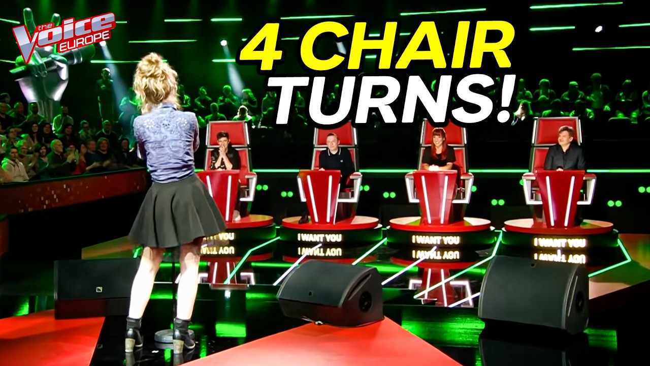 MOST Viewed 4-CHAIR TURNS in The Voice History!