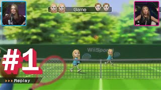 I Got Destroyed in Wii Sports Tennis! | Wii Tennis #1