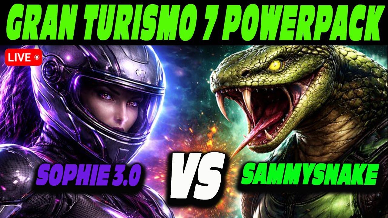 LIVE | Sammy Snake vs SOPHY 3.0 AI – GT7 Power Pack Playthrough