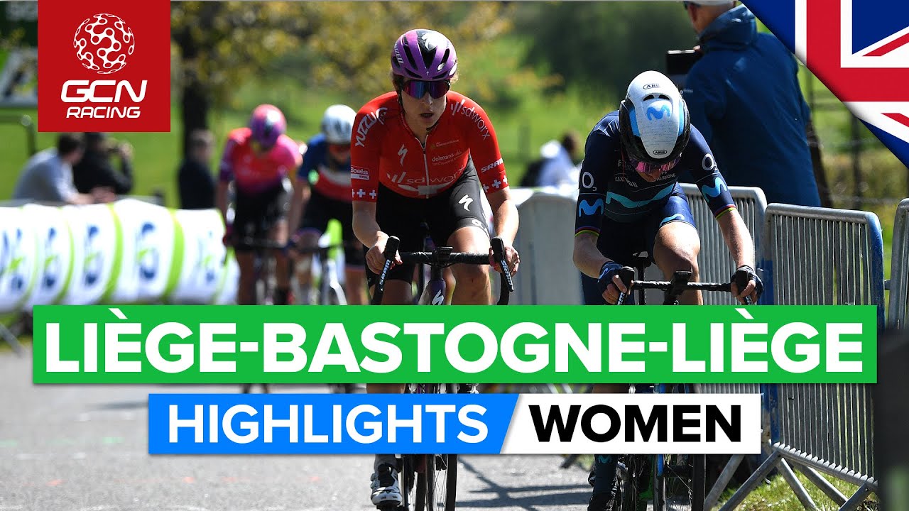 Attack After Attack On Steep Climbs Liège-Bastogne-Liège 2022 Womens Highlights