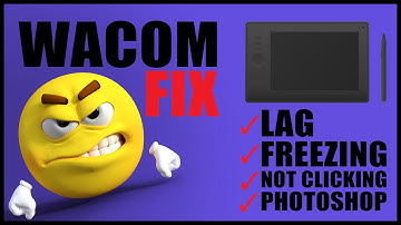 WACOM FIX | Tablet & Pen Lag, Freezing, Pressure - SOLVED