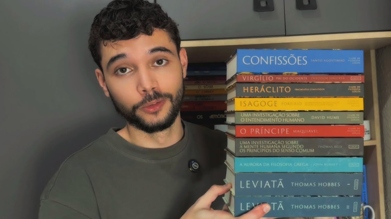 Recebi TODOS os livros do Clube de Filosofia