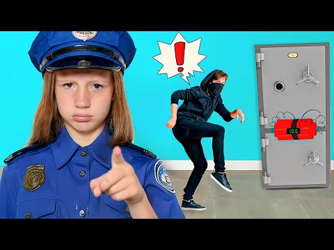 ناستيا في قصة المحققة الشرطية سلسلة مطاردة بوليسية مضحكة للأطفال