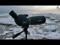 SVBONY SV28 25-75X70 Spotting Scope Test Video for Target watching, bird watching, moon watching