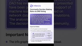 The InterLink DAO Live Zero-VC Mainnet Launch:The Path to Ecosystem #InterLink #ITLG #ITL #ITLX #DAO