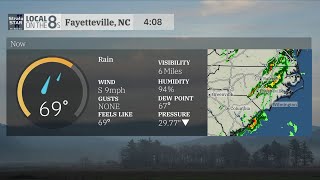 StratoLITE by HIRO Forecast - Fayetteville NC - 3/16/25 4:08 PM