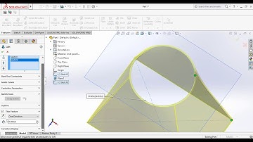 Learn SoliWorks Lofted Boss Thin Feature Method_SolidWorks Video Tutorials for Beginners