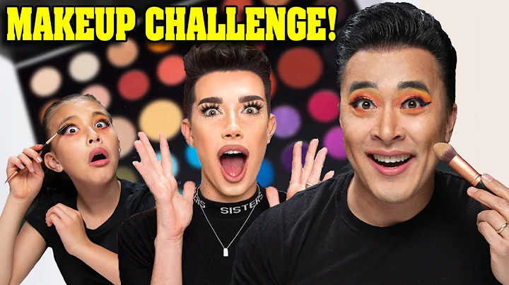 MY DAD THINKS HE'S JAMES CHARLES!!! Father VS. Dau...
