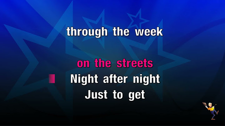Stylo Karaoke version - Karaoke performance video thumbnail