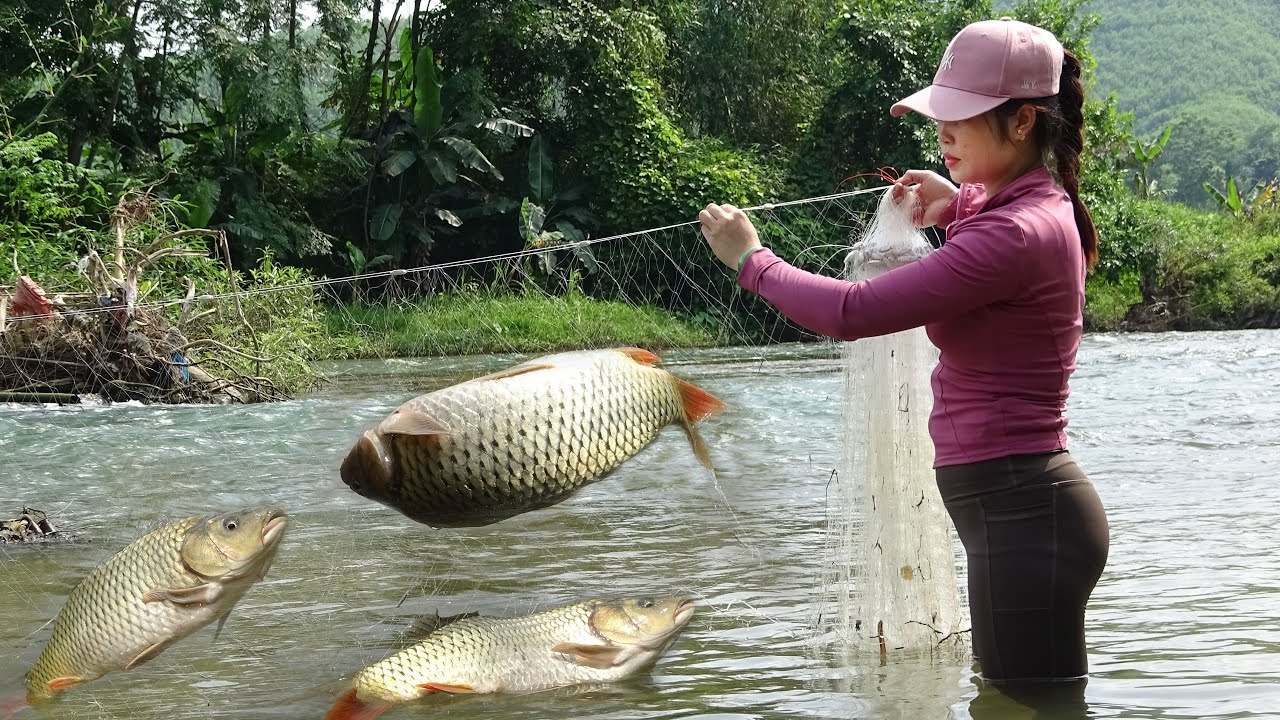 Fishing Techniques, How To Catch Fish In The Wild, Traditional Fishing ...