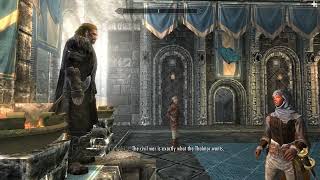 Skyrim Alik'r Follower Mod - Ulfric Stormcloak meets an envoy from Hammerfell (AI voice version)