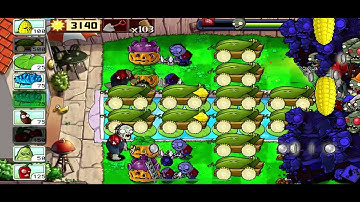 Plants vs. Zombies Puzzle - Last Stand Endless (Part 3: 12 cobs) - Flags 311 to 320