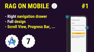 EP#7 | RAG On Mobile - Design the right navigation drawer - Part 1
