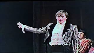Anna Netrebko Violetta Sergey Rotach Alfredo. Probe in Theater Sankt-Petersburg. Jahr 1995.