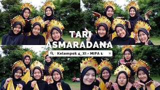 TARI KREASI ASMARADANA || KELOMPOK 4 || XI MIPA 1